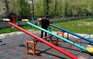 Tatvan’daki parklar yenileniyor