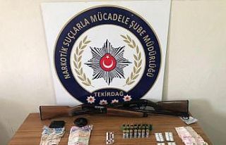 Tekirdağ’da uyuşturucu operasyonu: 4 gözaltı