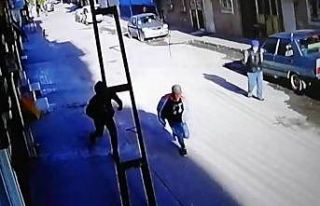 Telefon hırsızları kamerada