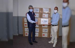 TİKA’dan korona virüsle mücadele eden Cezayir’e...