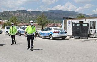 Tosya’da D-100 karayolunda korana virüs önlemleri...