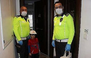 Trafik Haftasında çocuklar unutulmadı