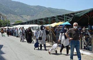 Tuhafiye tezgahları boş kaldı