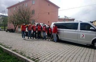 Tunceli’de Kızılaydan 126 aileye nakdi destek