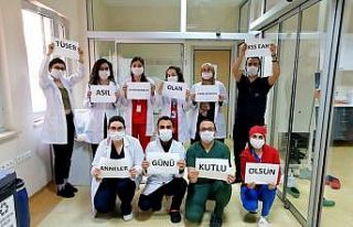 TÜSEB çalışanlarından anneler gününe özel...