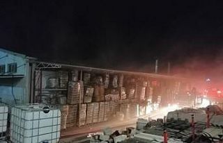 Tuzla’da dezenfektan üretimi yapan fabrikada korkutan...