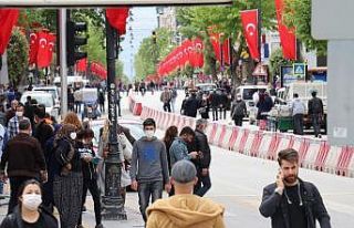 Üç günlük kısıtlama sonrası Malatya’da sokaklar...