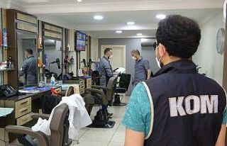 Uşak polisinden ‘korona virüs’ denetimi