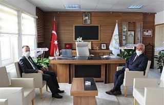 Vali Şentürk’ten İl Müftüsü Erhun’a iadeiziyaret