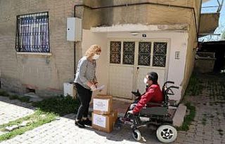 Van Büyükşehir Belediyesi engellileri unutmadı