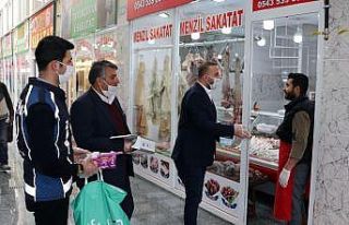 Van Büyükşehir Belediyesinden sakatatçı esnafına...