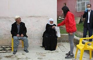 Vefa ekiplerinden şehit anneleri ve yaşlılara ziyaret