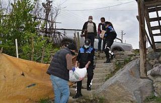 Vefa Sosyal Destek Grubu yardımlarını sürdürüyor