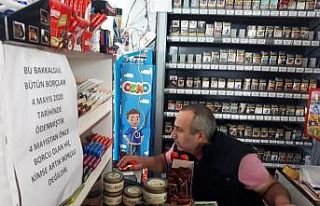 Veresiye borcu olanlar markete gelince büyük bir...