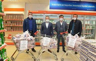 Yağmur duası sonrası kestikleri hayvanları Gıda...