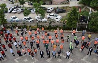 Yahşihan Belediyesi, maske dağıtımının 2’nci...