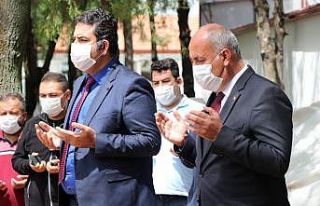 Yahşihan’da Cuma namazı öncesi şükür kurbanları...