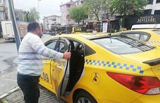 Yasak kalktı, taksiler yollara çıktı
