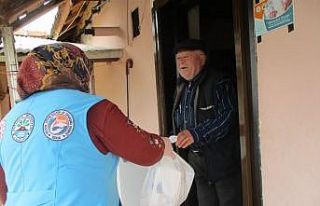 Yaşlılara uzanan şefkat eli “Hünerli Eller”