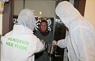 Yemekler komşular için pişecek
