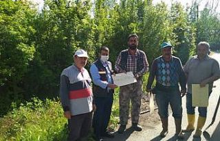 Yeşilyurt’ta üreticiye destek