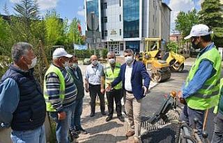 Yıldırım Belediyesi cadde ve sokakları yeniliyor