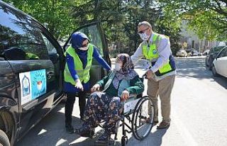 Yıldırım Belediyesi’nden yaşlılara vefa
