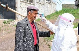 Yozgat’ta karantina süresi sona eren köylerde...