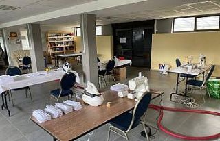 YTB desteğiyle Fransa’da vatandaşlar için maske...