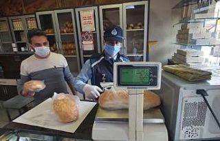 Zabıta ekiplerinden fırınlara denetim