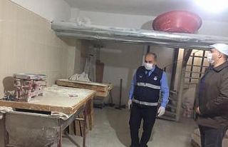 Zabıta ve ilçe tarım denetim ekipleri çalışmalarını...
