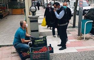 Zabıtadan seyyar ve kaldırım işgali denetimi