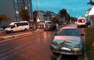 Zincirleme kazada 2 yaralı