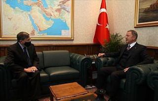 ABD Ankara Büyükelçisi Satterfield Bakan Akar'ı...