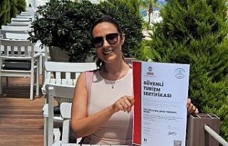 Çeşme’nin ilk "Güvenli Turizm Sertifikası"