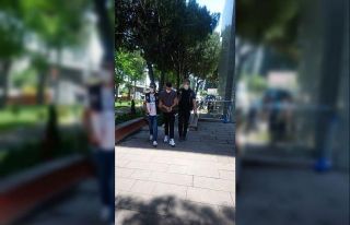 ’Dur’ ihtarına uymayan sürücünün aracından...