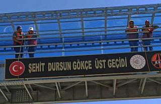 Şehit Dursun Gökçe adı ölümsüzleşti