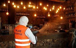 Talas’ta lokanta ve kafeler yeni normale hazır