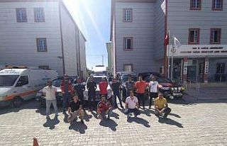 UMKE ekipleri Suriye sınırına uğurlandı