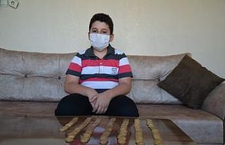 10 yaşındaki çocuk tablet almak için biriktiği...