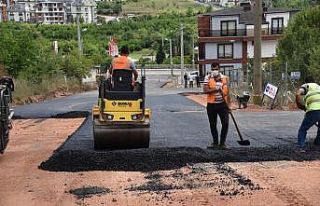 10 yıllık yol sorunu çözüldü