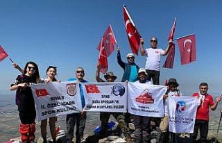 15 Temmuz anısına tırmandılar