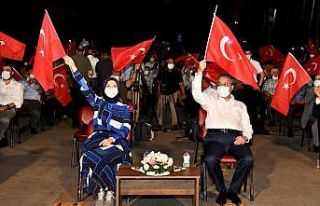 ’15 Temmuz Demokrasi Nöbeti’ Vali Su’nun katılımıyla...