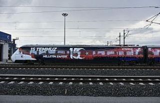 15 Temmuz Demokrasi ve Milli Birlik Treni 2 ay süreyle...