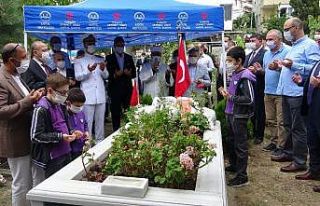 15 Temmuz şehidi, Kartal’daki kabri başında dualarla...