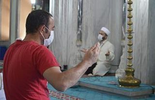 15 Temmuz şehitleri için hatim duası yapıldı,...