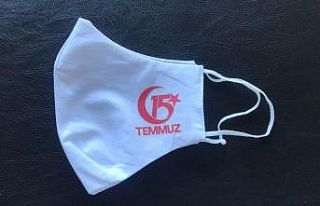 15 Temmuz’a özel 10 bin adet maske ürettiler