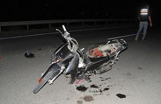 16 yaşındaki motosiklet sürücüsü kazada hayatını...