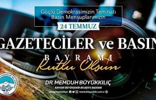 24 Temmuz Gazeteciler ve Basın Bayramı Kutlama Mesajları