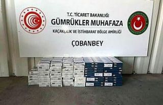 770 paket kaçak sigara ele geçirildi